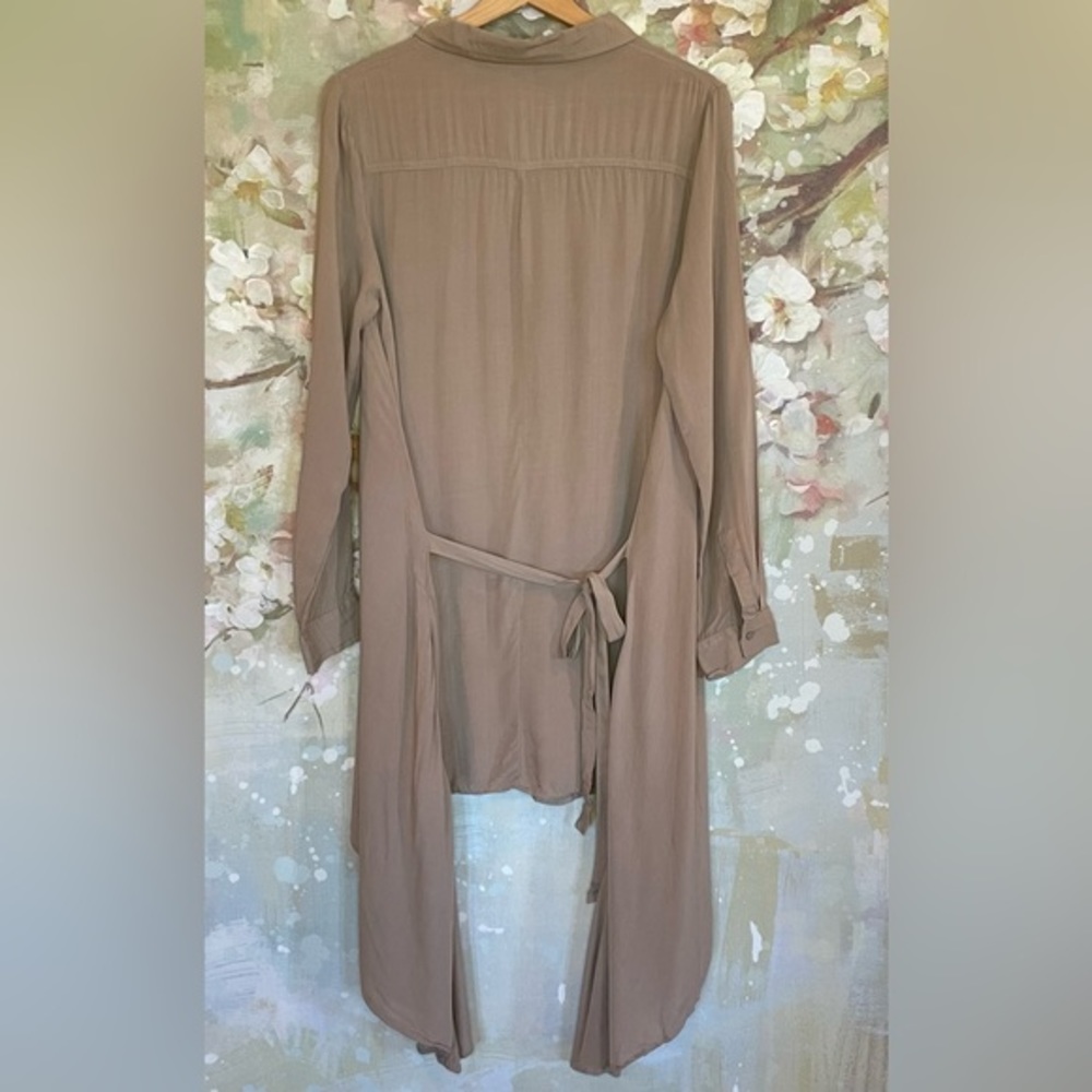 Umgee Brown High-Low Tunic Top - Picture 10 of 11